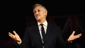 Gary Lineker As A Speaker Wallpaper