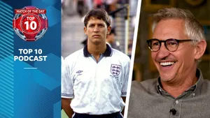 Gary Lineker Engaged In His Top 10 Podcast Wallpaper