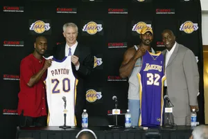 Gary Payton And Karl Malone Wallpaper