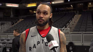 Gary Trent Jr Against The Indiana Pacers Interview Wallpaper