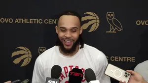 Gary Trent Jr Pre Game Interview Wallpaper
