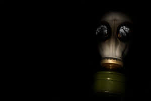 Gas Maskin Darkness Wallpaper