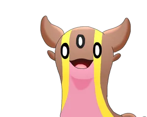 Gastrodon Smiling Wallpaper