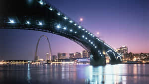 Gateway Arch Eads Bridge Wallpaper