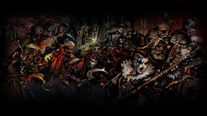 Gather Your Ruins And Explore The Depths Of Darkest Dungeon Wallpaper