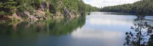 Gatineau Park Lake Panorama Wallpaper