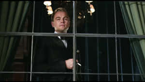 Gatsby Looking Through Window Wallpaper