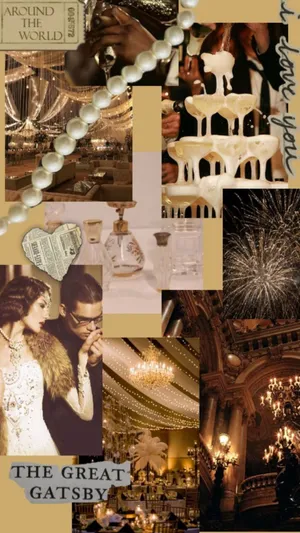 Gatsby Party Elegance Wallpaper