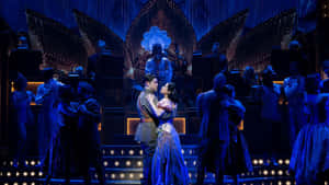 Gatsby Party Scene Wallpaper