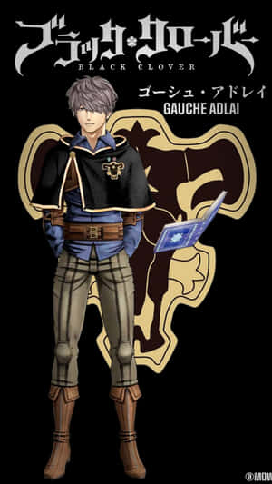 Gauche Adlai Black Clover Character Wallpaper