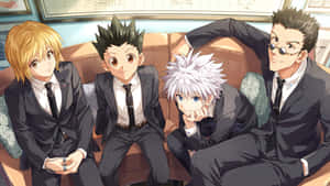 Gear Up For Your Gaming With The All-new Hunter X Hunter Laptop Wallpaper