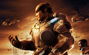 Gears Of War 5 Marcus Michael Fenix Wallpaper