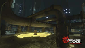 Gears Of War U E_ Imulsion Factory Scene Wallpaper