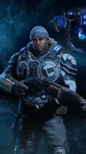 Gearsof War3 Soldier Readyfor Battle Wallpaper