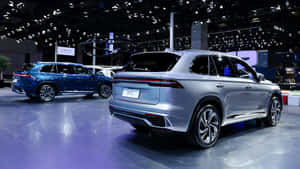 Geely Boyue Auto Show Display Wallpaper