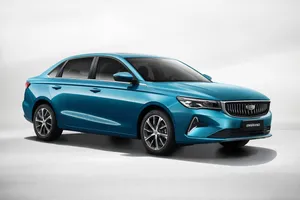 Geely Emgrand Sedan Blue Profile Wallpaper