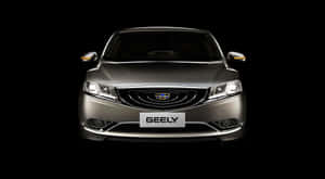 Geely Luxury Sedan Cruising On The Highway Wallpaper