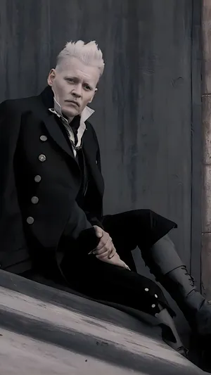 Gellert Grindelwald Dark Wizard Wallpaper