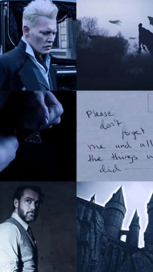 Gellert Grindelwald Dark Wizard Wallpaper