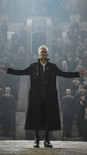Gellert Grindelwald Dark Wizard Wallpaper