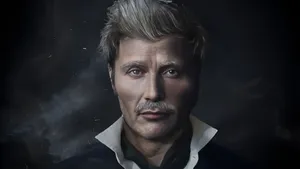 Gellert Grindelwald Portrait Wallpaper