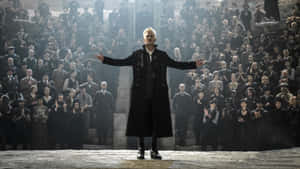Gellert Grindelwald Speech Wallpaper