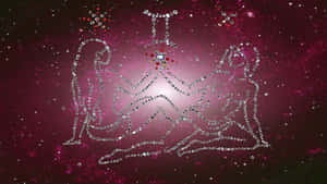 Gemini Zodiac Star Constellation Art Wallpaper