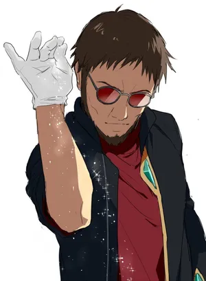 Gendo Ikari, The Enigmatic Leader Of Nerv Wallpaper