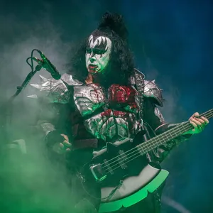 Gene Simmons Kiss Band Wallpaper