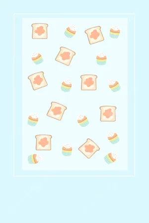 Generous Numbers Of Breads And Cupcakes Wallpaper