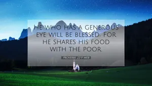 Generous Quote Bible Verse Wallpaper