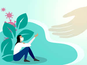 Generous Reaching Hand Wallpaper