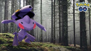 Genesect In Pokemon Go Forest Wallpaper