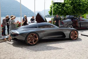 Genesis Essentia: A Vision Of Electric Elegance Wallpaper