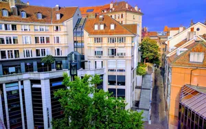 Geneva Architectureand Streetscape Wallpaper