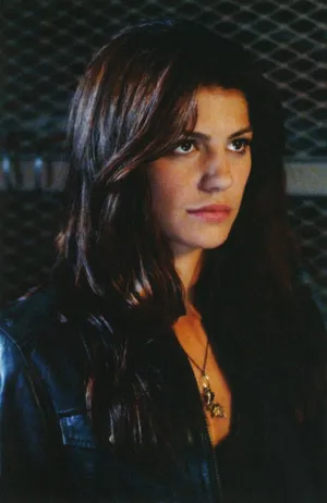 Genevieve Padalecki Radiant In A Natural Setting Wallpaper