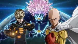 Genos Cyborg Hero Wallpaper Wallpaper