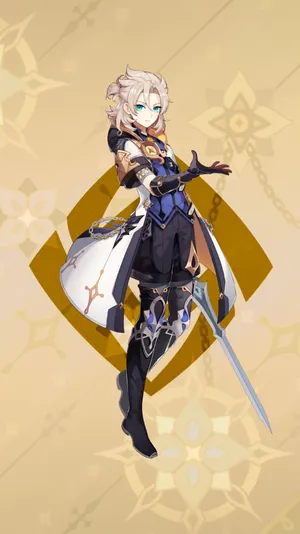 Genshin Impact Albedo Artwork Wallpaper