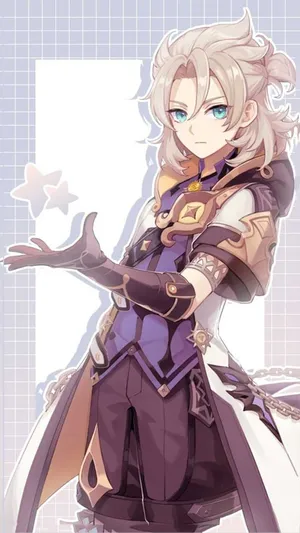 Genshin Impact: Albedo In Action Wallpaper