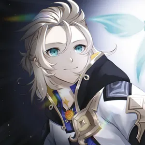 Genshin Impact Albedo – Versatile Geo Alchemist Wallpaper