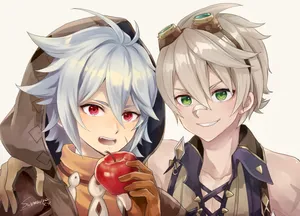 Genshin Impact Dynamic Duo Pfp Wallpaper