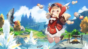 Genshin_ Impact_ Fishing_ Adventure Wallpaper