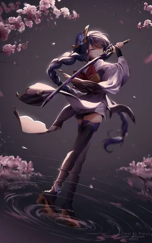 Genshin Impact Raiden Shogun Animated Wallpaper