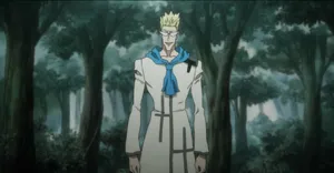 Genthru The Bomber - Menacing Character From Hunter X Hunter Wallpaper