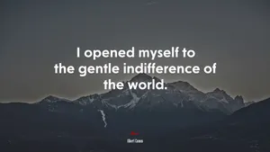 Gentle Indifferent World Wallpaper