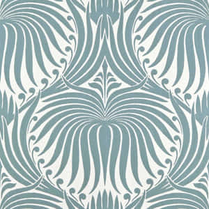 Gentle Lines Forming Oval Shapes Wallpaper