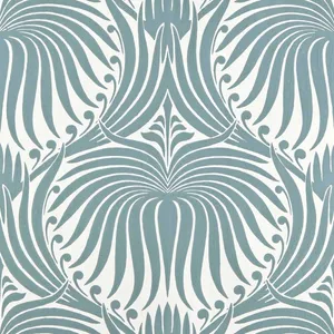 Gentle Lines Forming Oval Shapes Wallpaper