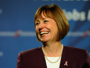 Genuine Smile Of Sharron Angle Wallpaper