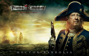 Geoffrey Rush Hector Barbossa Pirate Wallpaper