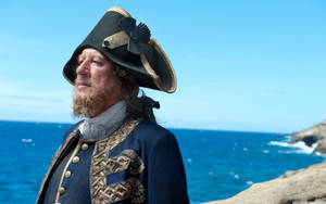 Geoffrey Rush Hector Barbossa Sea Wallpaper